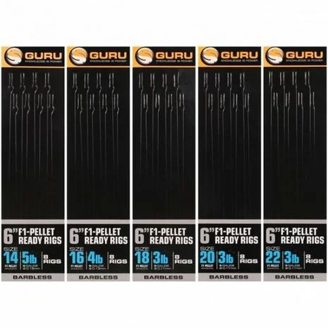 Onderlijn F1 Pellet Pole Rig 6" - Guru