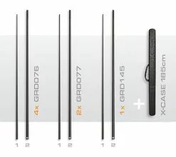 Guru - Vaste Hengel Aventus Carp Pack - 7 Kits - Guru