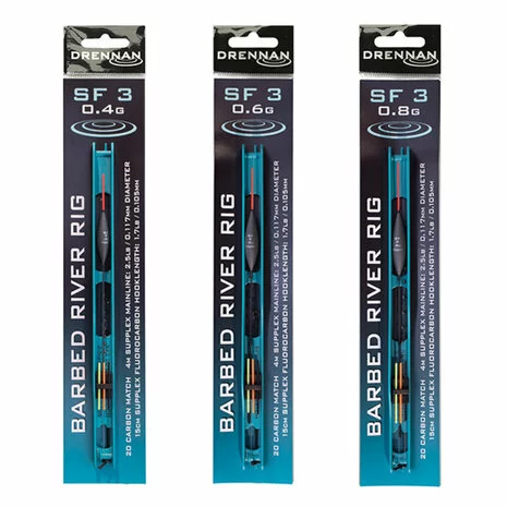 Drennan - Gemonteerde Lijn Barbed River Rig SF 3 - Drennan